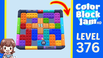 Color Block Jam Level 376 Solution Walkthrough