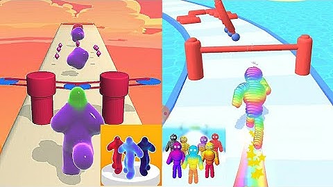 Blob Runner 3D Vs Rope Man Gameplay Walkthrough | Commentary | ( Android & IOS GamePlays )