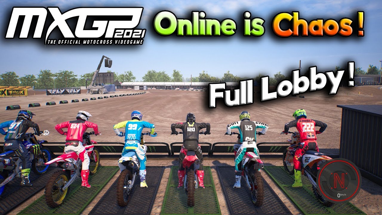 MXGP 2021 Full Lobby Online Racing is CHAOTIC!