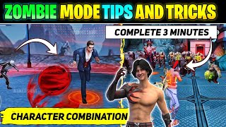 Zombie Mode Tips And Tricks || Free Fire Zombie Mode Tricks || Free Fire Zombie Mode Character Skill