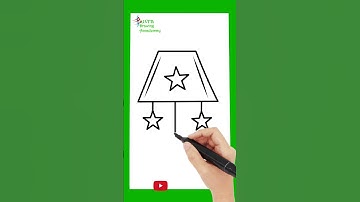 Lamp Drawing Easy | Art For Beginners | #artforbeginners #drawing #easy #stepbystep #trending #view