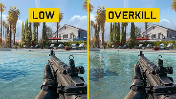 Battlefield 6 Redsec Low vs Overkill Graphics Settings Comparison