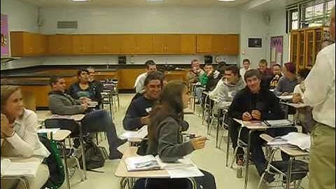 Classical Conditioning in High School