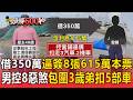 借350萬竟逼簽「8張615萬本票」！男控8惡煞包圍3歲弟 搶走1兩黃金強扣5部車【頭條600秒】