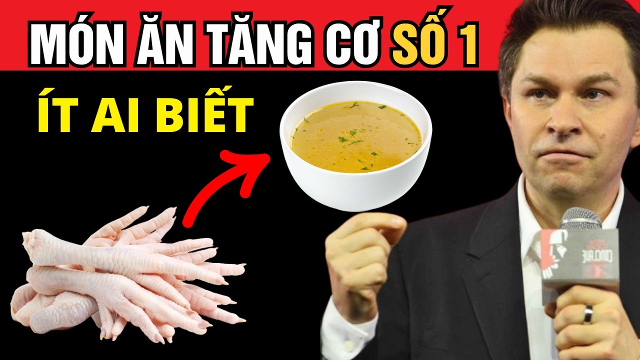 Quên Nước Dùng Xương Đi! Món Này Mới Là “THẦN DƯỢC” giúp Tăng Cơ và Trẻ Hóa | GS David Sinclair