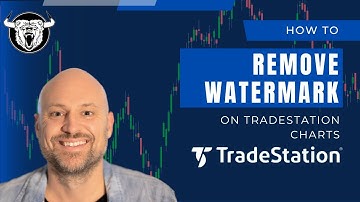 How to Remove Watermark on TradeStation Charts