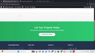 Progress of  Mekelle Rental System screenshot 1