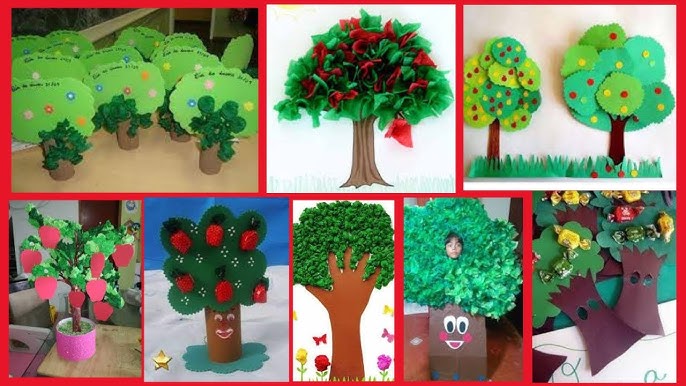 Cómo hacer un árbol genealógico con materiales reciclados - Recuerdo del  Festival de la Familia 2 