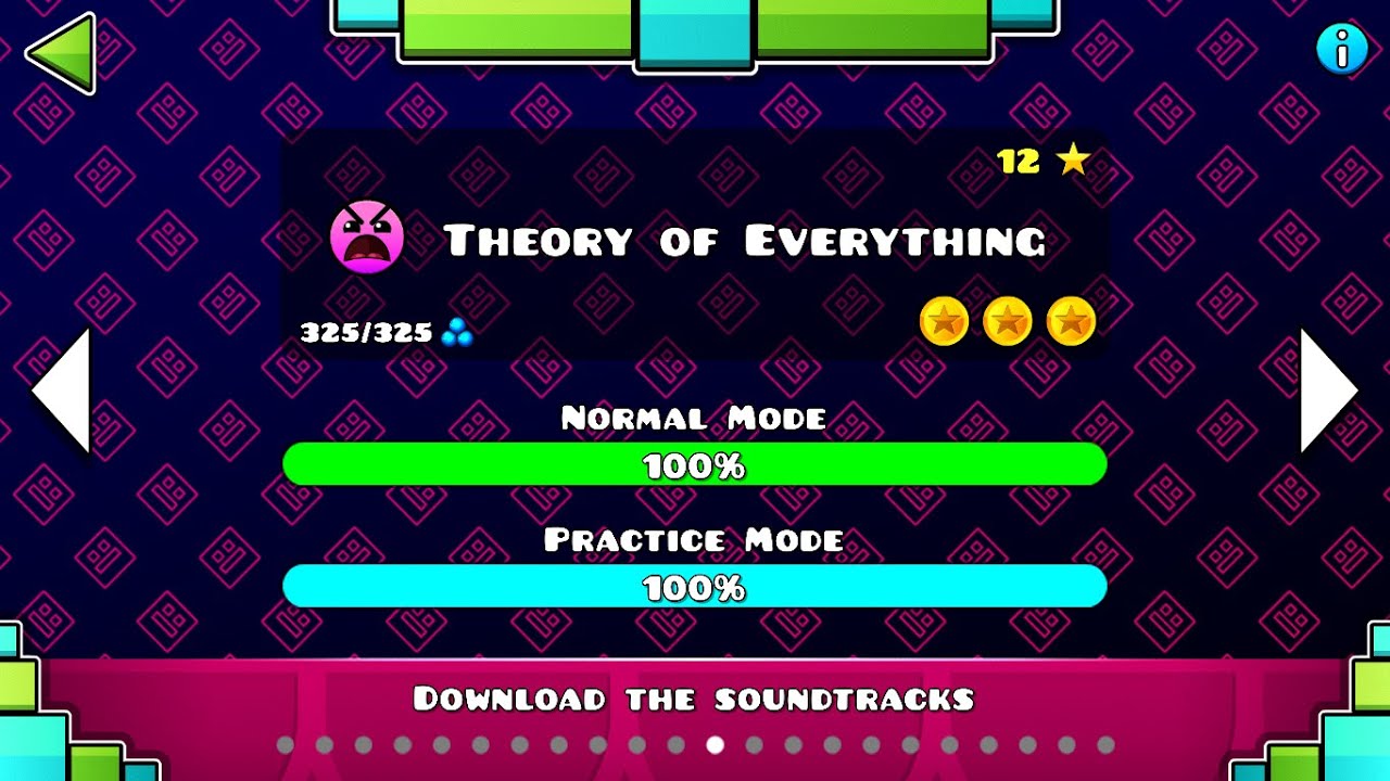 Theory of Everything 100% - All Coins | Geometry Dash