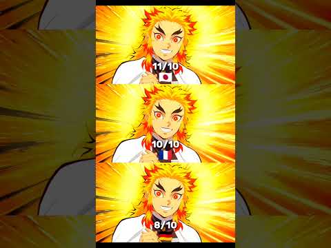„UMAI" In 3 Different Languages #4k #anime #demonslayer #crunchyroll #Kyojurorengoku