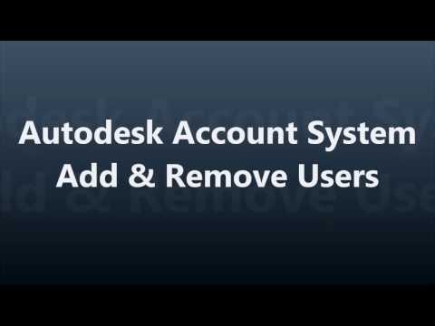 Add Remove Users from Your Autodesk Account