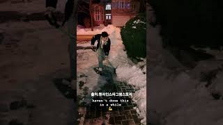 Henry 캐나다 고향집에서 230302 #shorts #henry #헨리 #moonlight #고향집