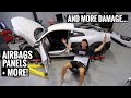 WRECKED Audi R8 Blown Apart! Interior Gutted!