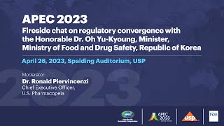 Fireside chat on regulatory convergence with Honorable Dr. Oh Yu-Kyoung, Republic of Korea