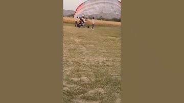 Flying in High Winds: Paramotor Takeoff Adventure #shorts