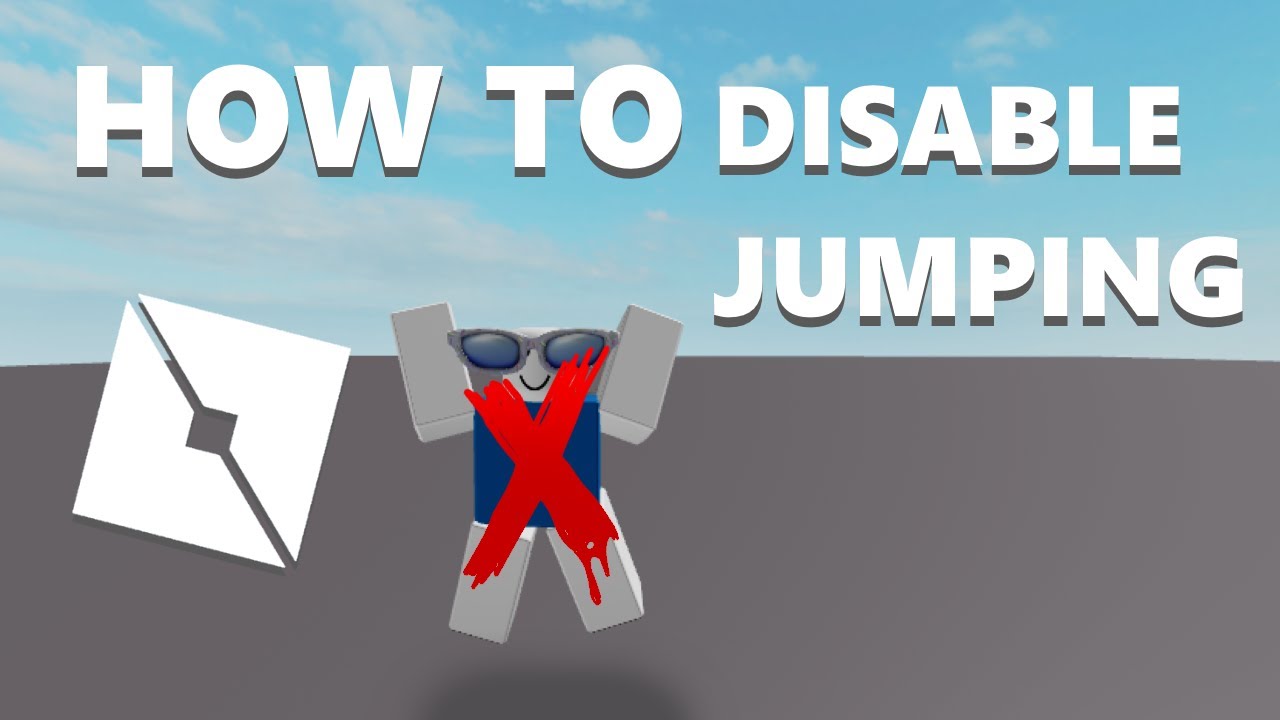 How To Disable Jumping In Roblox Studio Youtube - pictures of roblox people jumping
