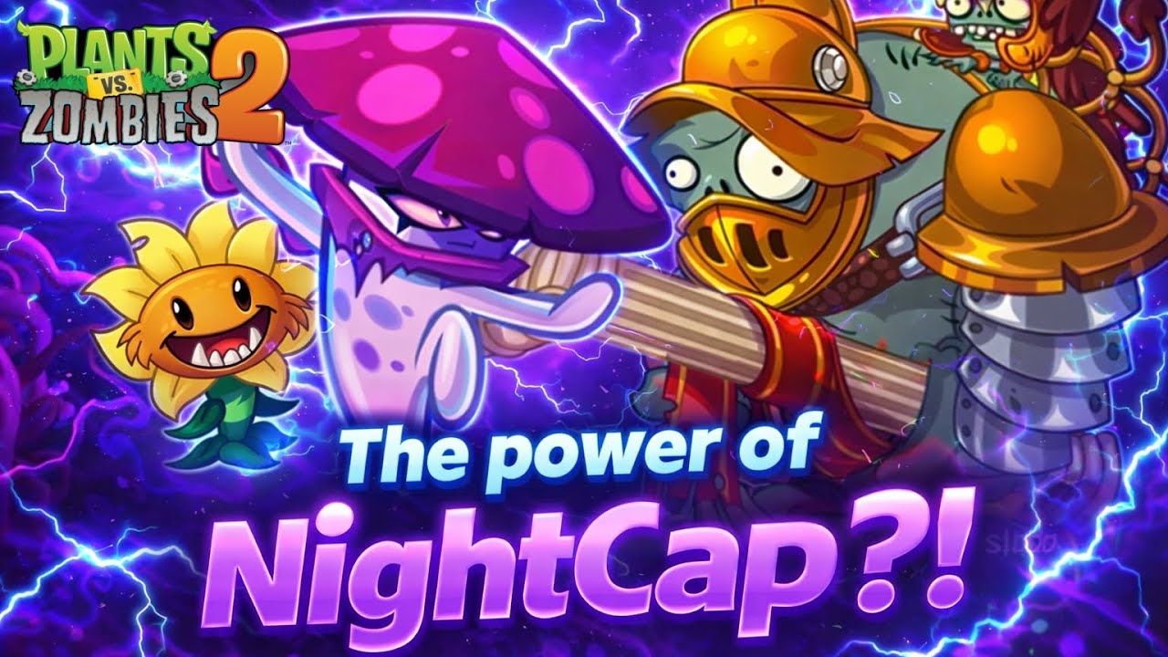 Penny's pursuit #2 Is NightCap one of the best plants?! (Plants Vs Zombies 2) 