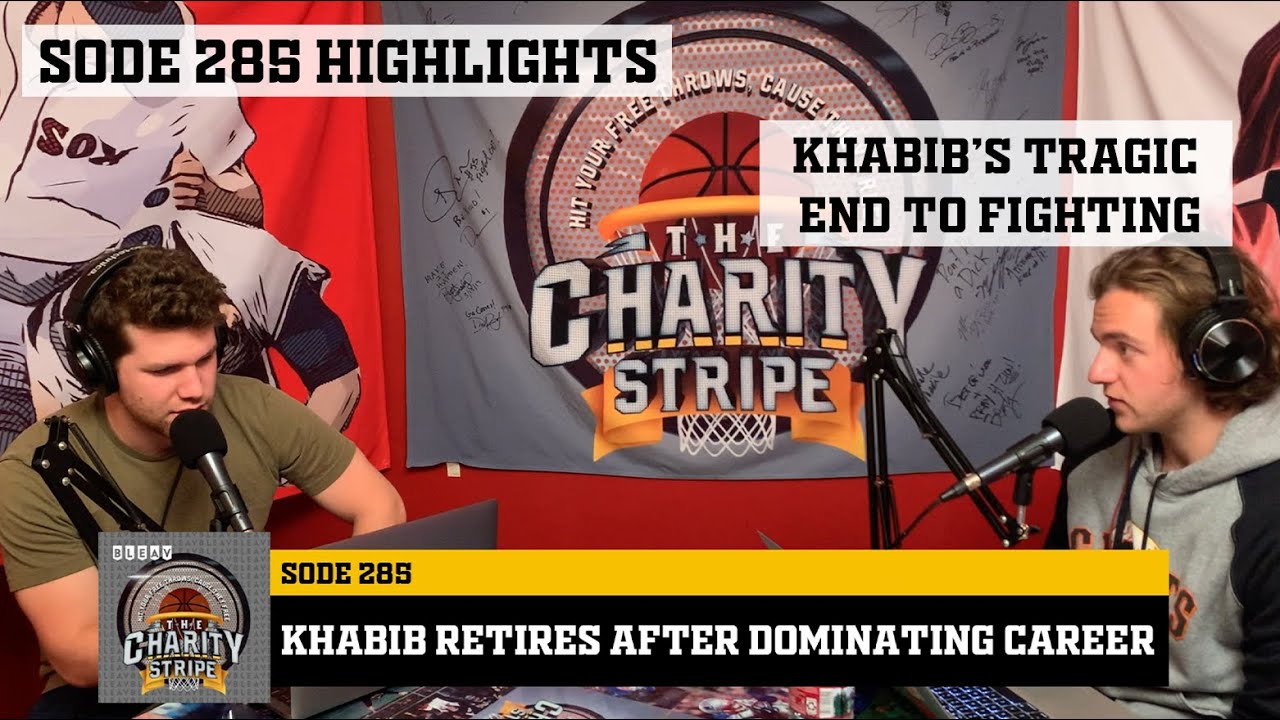 THE STORY BEHIND KHABIB'S RETIREMENT || The Charity Stripe
