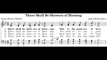 There Shall Be Showers Of Blessing - Congregational Piano Style