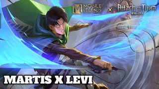 Review skin - MLBB X AOT (Martis x Levi)