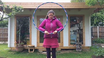 beginners hoop flow tutorial 011 isolation barrel roll with two hands