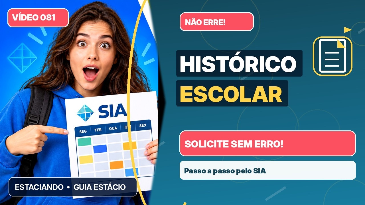 Como solicitar o seu Histórico Escolar na Estácio. - YouTube