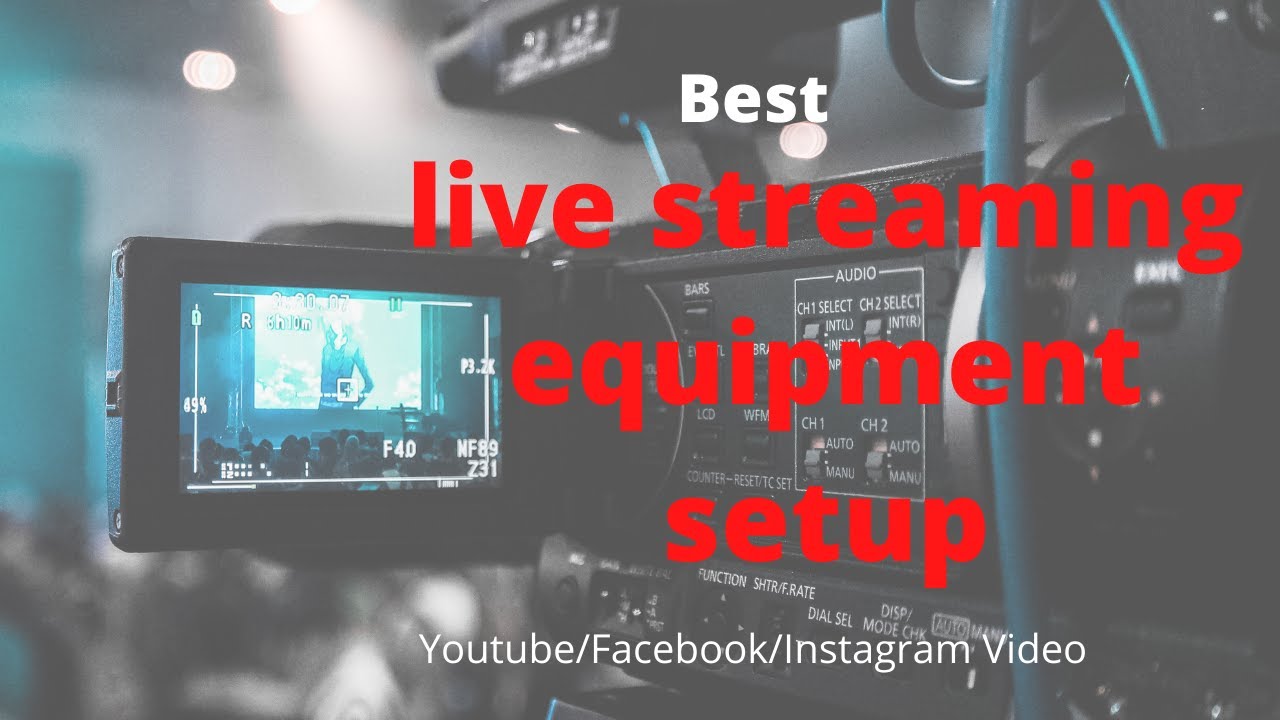 Live Streaming Equipment Setup – NJULA
