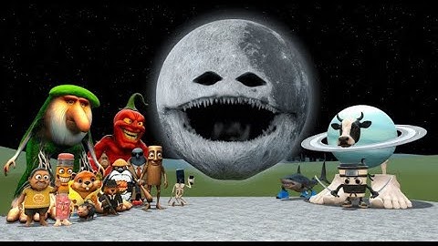 part-5 NEW THE MOON WOKE UP MONSTER VS ALL ITALIAN AI BRAINROT MEMES! Who Is Stronger In Garry