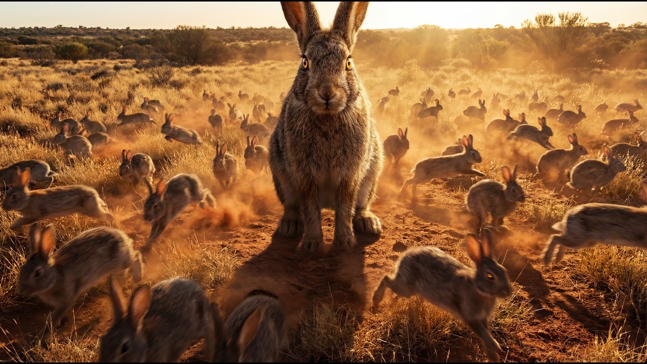 Invassive Rabbit The Rabbit That Took Over Australia | Deadliest Invasive Species on ...