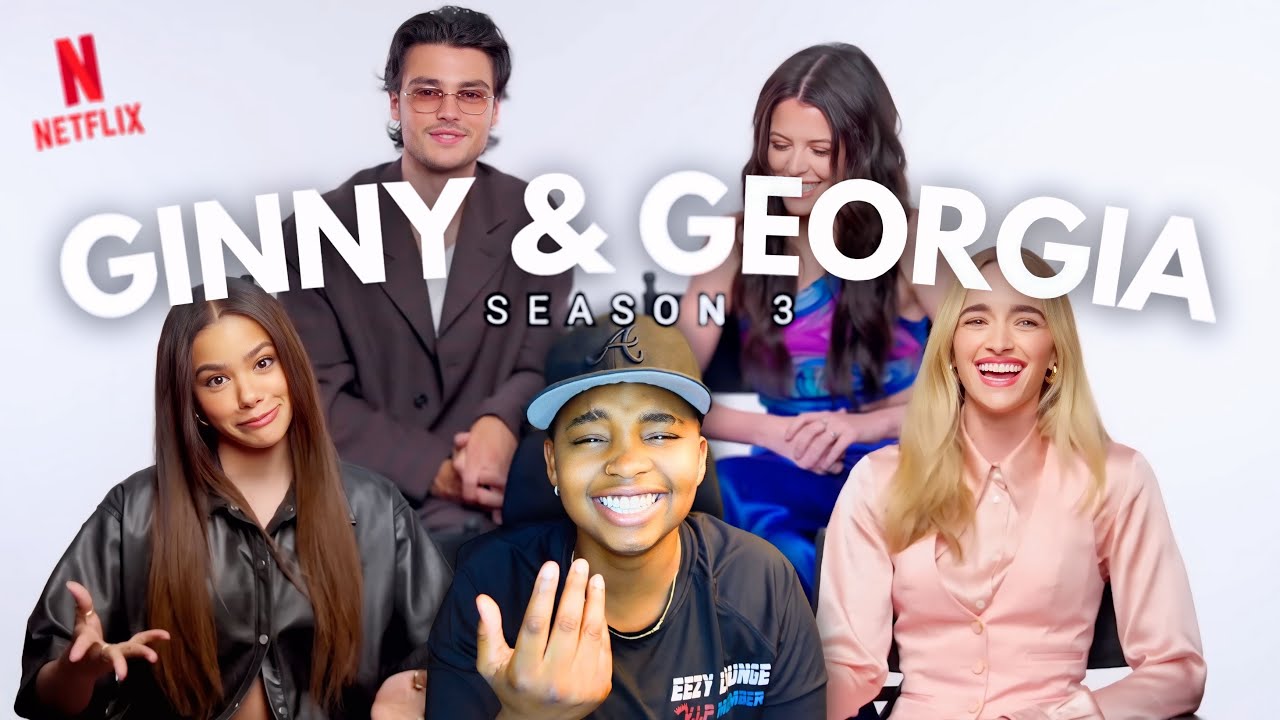 GINNY & GEORGIA Cast is Such a VIBE😂❤️ INTERVIEWS W/ BUZZFEED, REACT, AND INSTYLE | KDEEZY REACTS