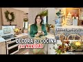 La MÁS ESPECIAL DECORACIÓN NAVIDEÑA de la COCINA ! DECORA TU COCINA para NAVIDAD |Ideas para DECORAR