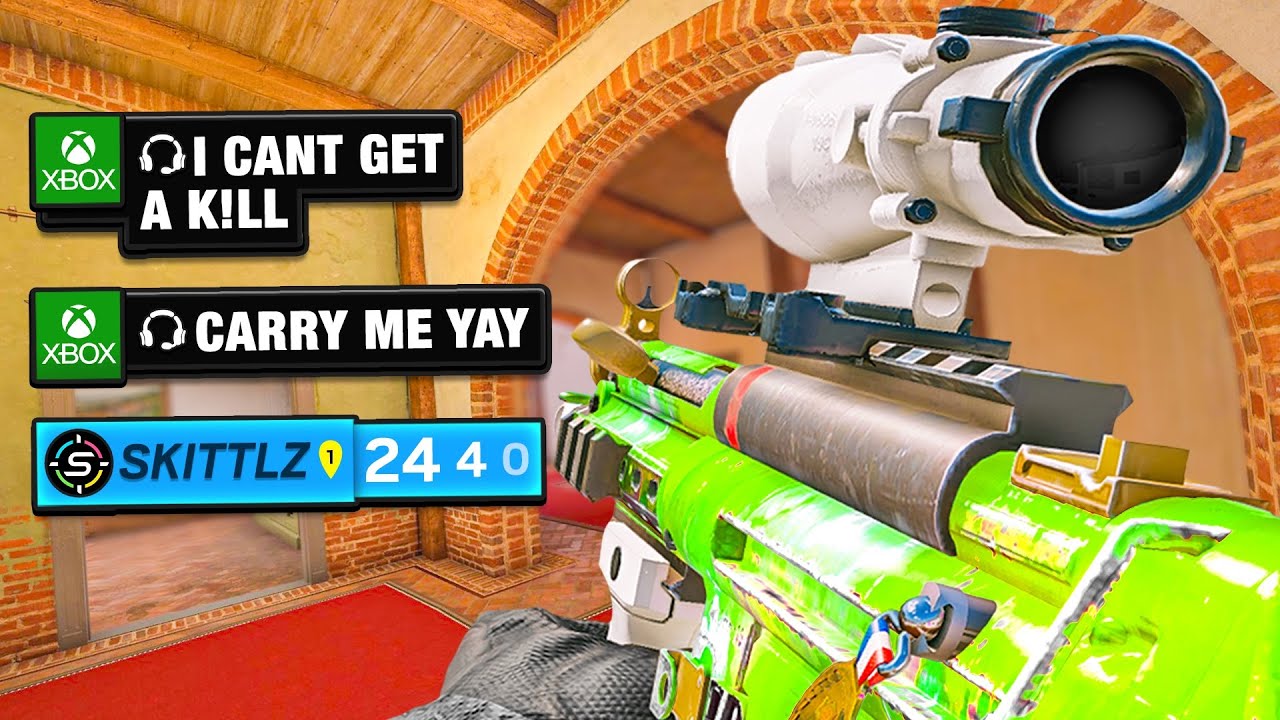 I Dropped 24 Kills With The WORST Teammates (RECORD) - YouTube