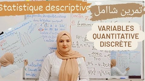 exercice 01// Statistique descriptive / variable discrète