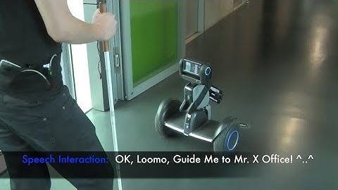 Segway Loomo Guidance Robot