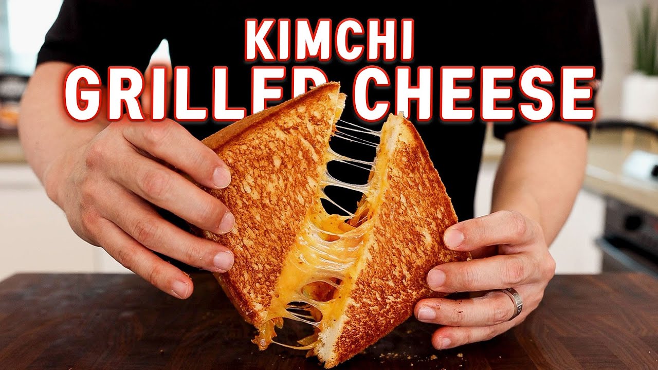Upgrade Your Grilled Cheese With Kimchi l Kimchi Grilled Cheese Sandwich Thumbnail