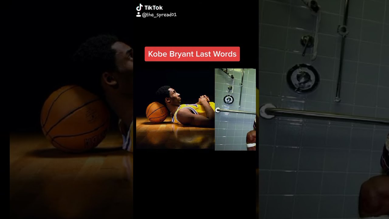 Kobe's Last words