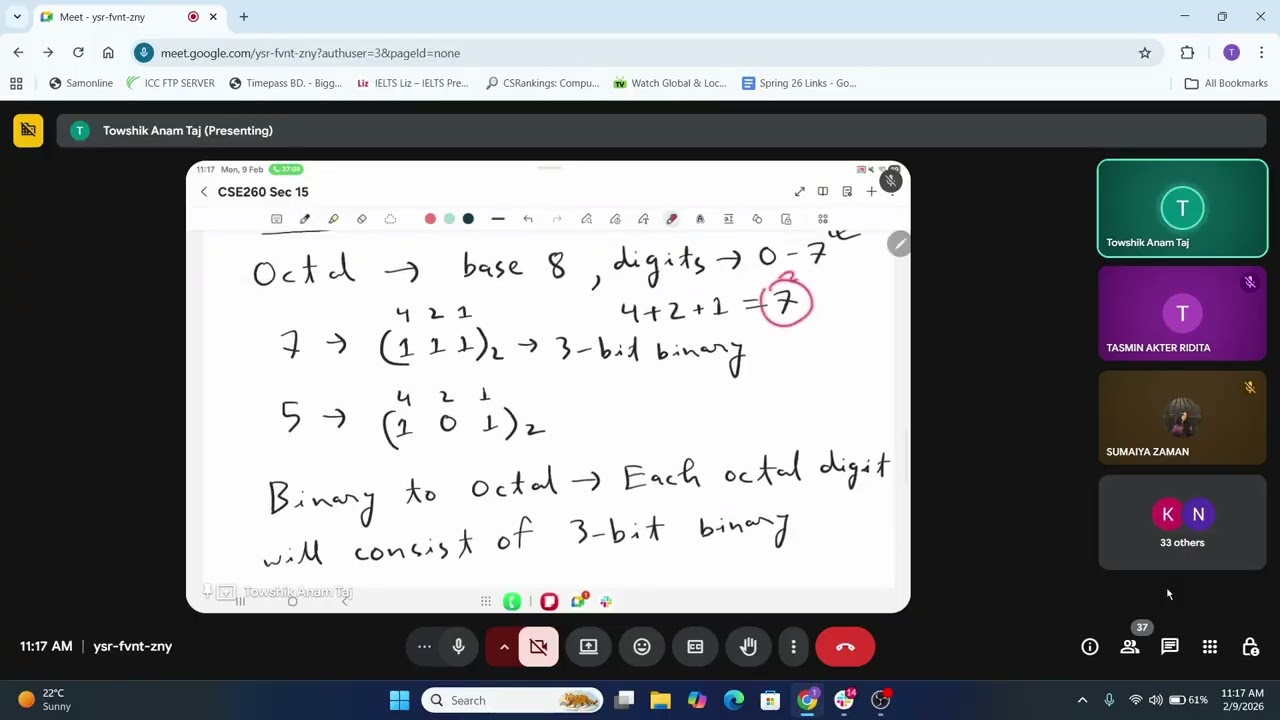 CSE260 | Lecture 2 | S15 | TWK | 09 Feb, 2026 | Spring 2026 | BRAC University