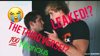 Logan Paul Fights Over The Third Verse!! (FULL SKIT) MUST WATCH!!