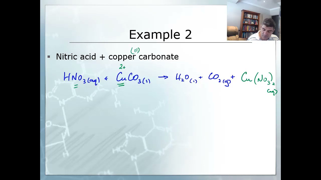 Acid + carbonate example | Acids and bases | meriSTEM