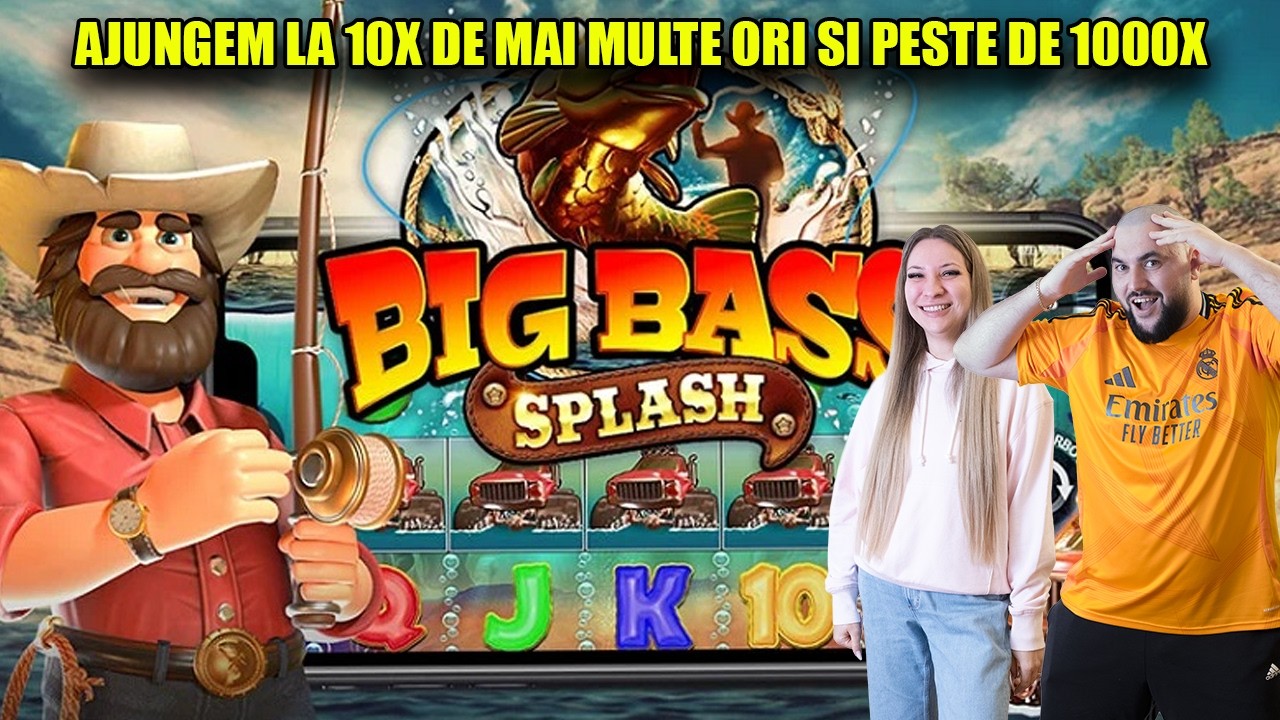 PESCUIM PESTELE AURIU LA BIG BASS SPLASH 1000