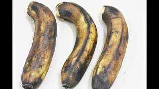 इस वीडियो को देखने के बाद आप पके केले को कभी नही फेकेंगे / Must Watch Video/ Banana Recipe