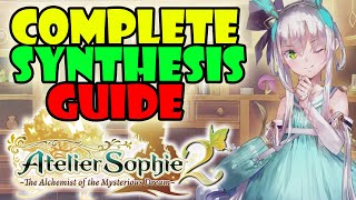 Celebrity Atelier Sophie 2 Complete Synthesis Guide Wealth