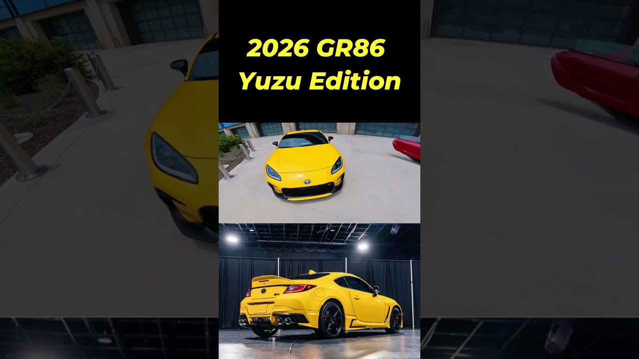 2026 GR86 YUZU EDITION 