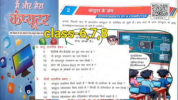 Class 8, 7,6 computer science chapter- 2 question answer bihar board।। कंप्यूटर के अंग।।scert 