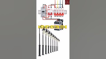 Street Light Digital Timer Setting & Control! 24 Hours Street Light Controller.