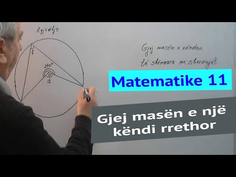 Video: Si e gjeni një kënd qendror?