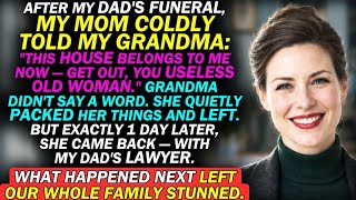 After DAD'S FUNERAL, My Mom Told My Grandma GET OUT, YOU USELESS OLD WOMAN— She Left, 1 Day Later