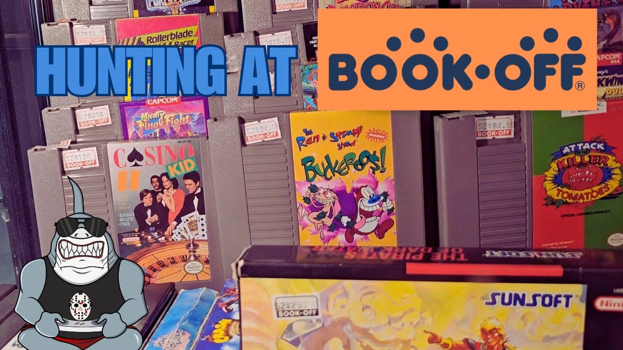 Hunting at Book Off - Video games, movies, toys, imports