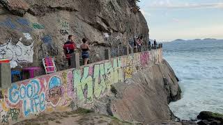 Mureta do Leme, Rio de Janeiro.