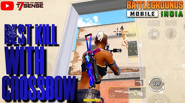 World Best Crossbow Kill In @BattlegroundsMobile_IN